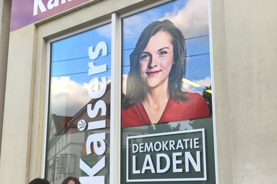 Elisabeth Kaiser und Heike Taubert eröffnen Büro in Gera